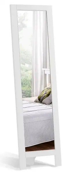 Stojací zrcadlo paxton - bílá