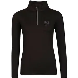 ALPINE PRO NIEMA Dámská outdoorová mikina, černá, velikost