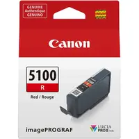 Canon PFI-5100 R 6958C001 červená (red) originální cartridge