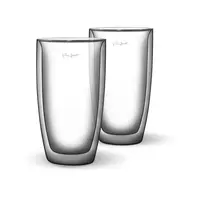 LAMART LT9011 Vaso sklenice café latté 380 ml 2 ks