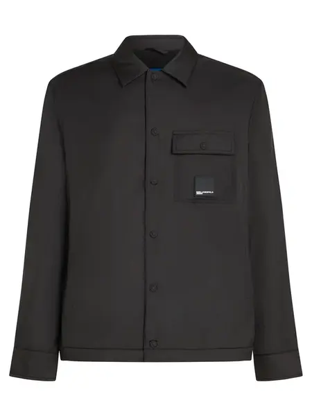 KARL LAGERFELD JEANS Prechodná bunda  čierna