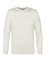 Petrol Industries Sveter  prírodná biela