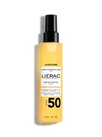 Lierac Sunissime Hedvábný olej na opalování s vysokou ochranou SPF50 150 ml