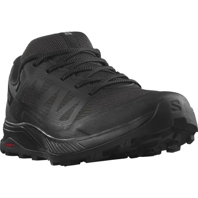 Salomon OUTRISE GTX EU 48, Black/Black/Phantom Pánské turistické boty