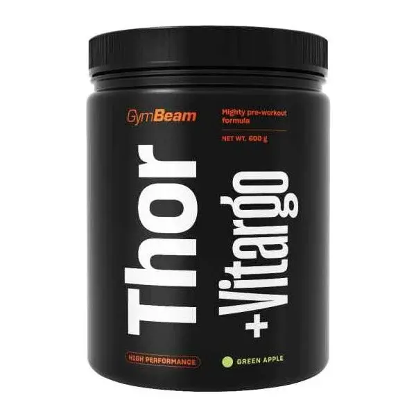 GymBeam THOR FUEL + VITARGO 600 G ZELENÉ JABLKO Anabolizér, , veľkosť