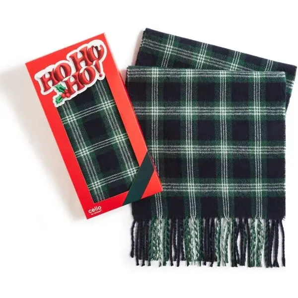 CELIO XJICARVE Pánsky šál, čierna, veľkosť