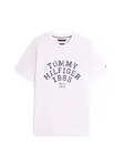 TOMMY HILFIGER Tričko 'ARCH'  námornícka modrá / biela