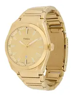 FOSSIL Analógové hodinky 'EVERETT'  zlatá