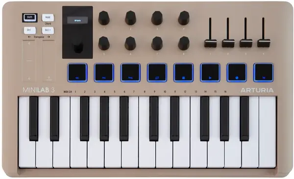 Arturia MiniLab 3 Champagne