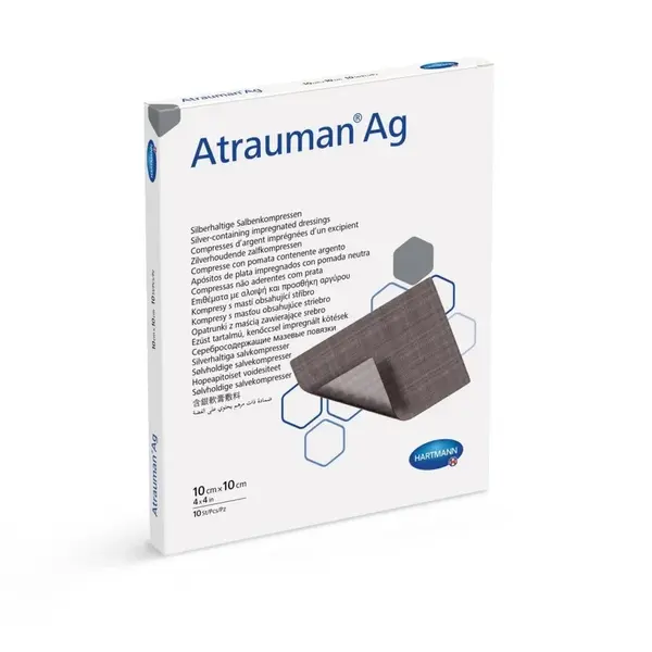 Hartmann Atrauman Ag sterilní 10x10cm 10ks