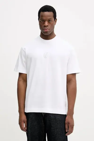 Bavlněné tričko BOSS C-Tames 36