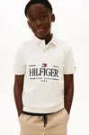 Dětská bavlněná polokošile Tommy Hilfiger