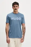 Bavlněné tričko HUGO Dulivio