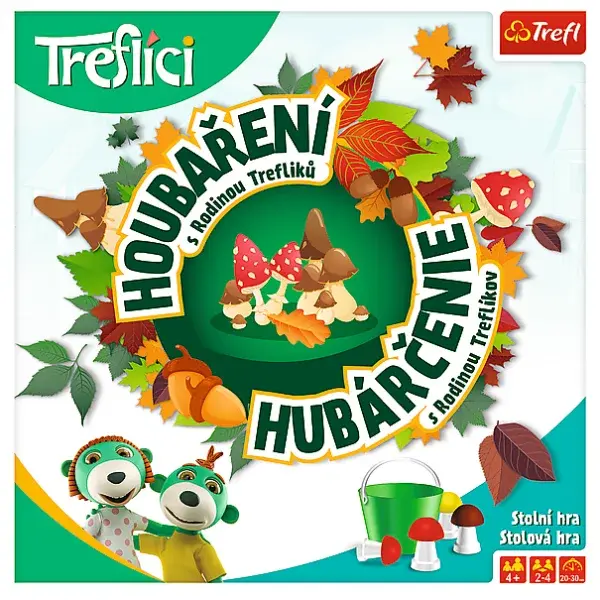 Trefl GAME Mushrooms picking with Treflik Family CZ SK