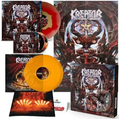 Kreator:  Krushers Of The World / Box (4LP) - Kreator