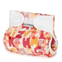 T-TOMI Ortopedické abdukčné nohavičky - suchý zips Ružová abeceda (3-6kg)