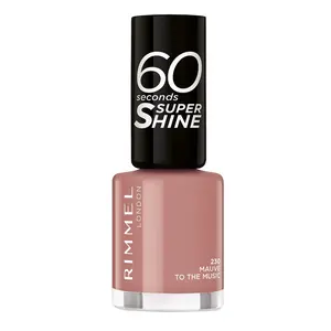 Rimmel Lak na nechty 60 Seconds Super Shine 8 ml 230 Mauve to the Music