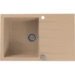 Alveus Granitový drez Cadit 20, béžová, 79 x 50 cm