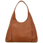 Dámska kožená kabelka na rameno koňaková - Delami Vera Pelle Blanca