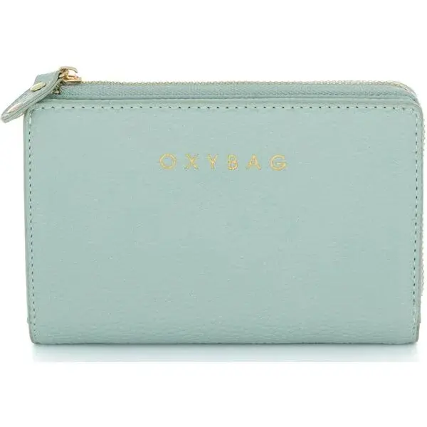 Oxybag LAST LEATHER Dámska peňaženka, tyrkysová, veľkosť