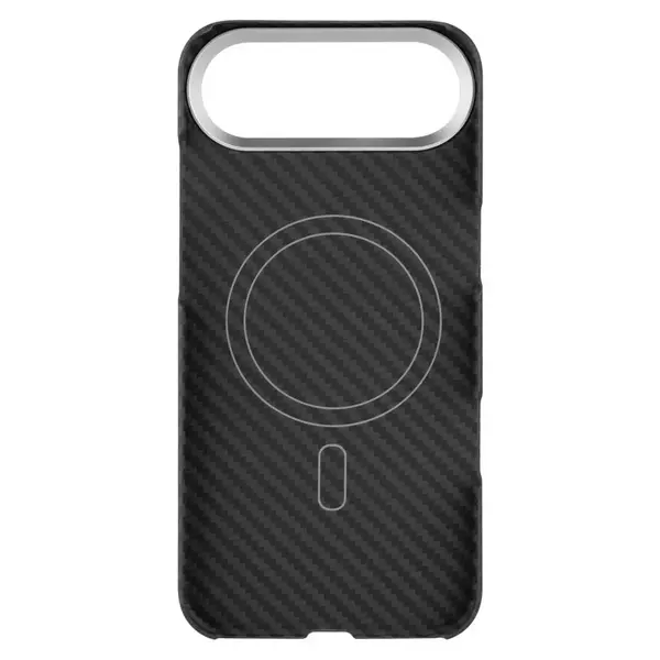 Aramidový zadní kryt FIXED MagVelar s podporou MagSafe pro Apple iPhone Air, černá