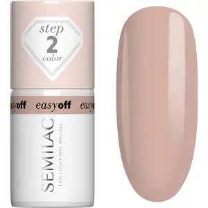 Semilac Easy Off Step 2 gélový lak na nechty s použitím UV/LED lampy odtieň Caffe Frappe 7 ml