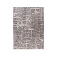 KOBEREC TKANÝ NA PLOCHO, 120/170 cm, šedá