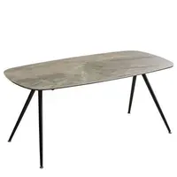 home24 JÍDELNÍ STŮL, šedá, černá, 175/85/75 cm