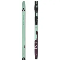 Fischer MYSTIQUE EF SET + BDG CONTROL STEP Dámské běžky s podporou stoupání, tyrkysová, velikost