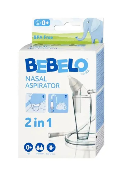 BEBELO Nasal Aspirator nosní odsávačka 1 ks