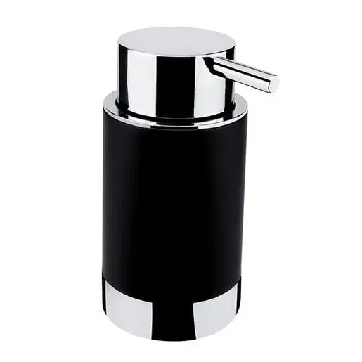 Nimco Lio dávkovač mydla čierna/chróm LI2503190