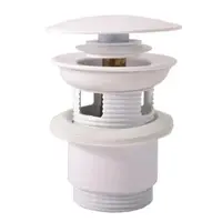 Výpusť k umývadlu 5/4 RAV SLEZÁK biela lesklá MD0784B