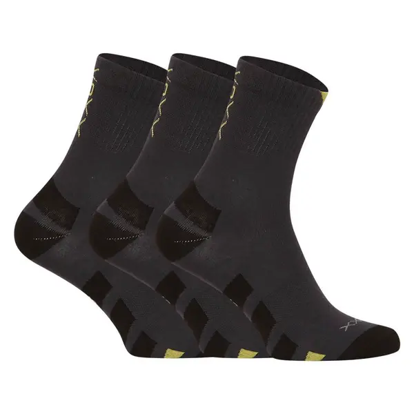 VoXX 3PACK ponožky tmavě šedé (Gastl) M
