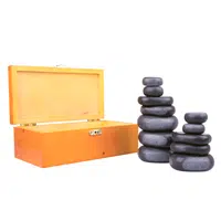Lávové kameny inSPORTline Basalt Stone - 12 ks