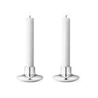 Nerezový svícen Henning Koppel, set 2ks - Georg Jensen