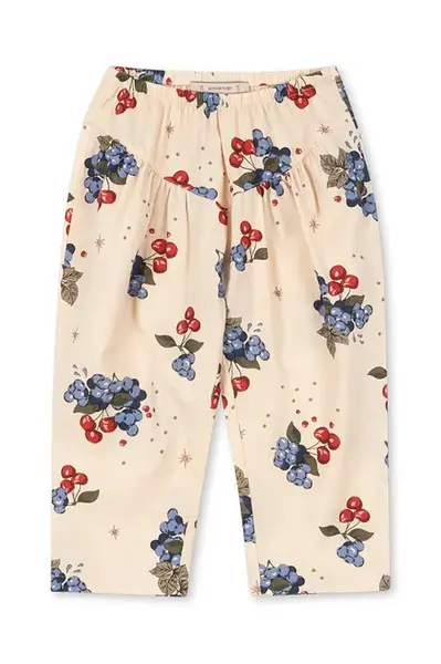 Dětské bavlněné kalhoty Konges Sløjd AVI PANTS GOTS