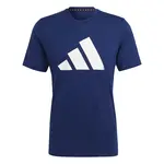 ADIDAS PERFORMANCE Funkčné tričko 'Train Essentials Feelready'  tmavomodrá / biela