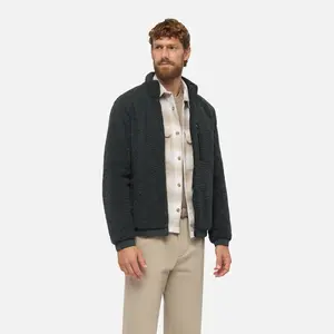 Černá pánská bunda Geox Sweater - Pánské