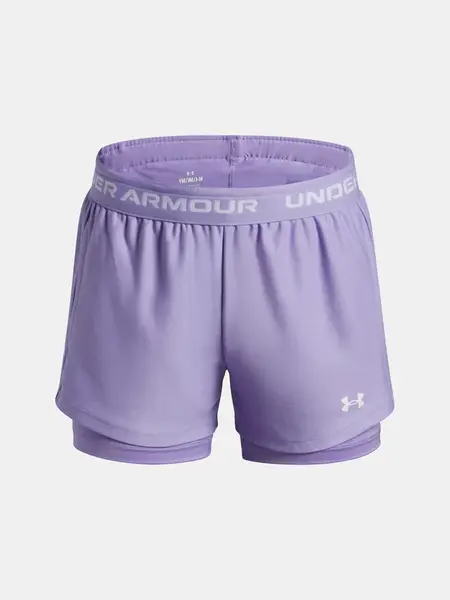 Dívčí kraťasy Under Armour UA Tech Play Up 2n1 Short-PPL - Holky