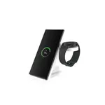 Stojánek FIXED Powerstation pro Samsung s bezdrátovým nabíjením až pro 3 zařízení, 15W+5W+2.5W, bílá