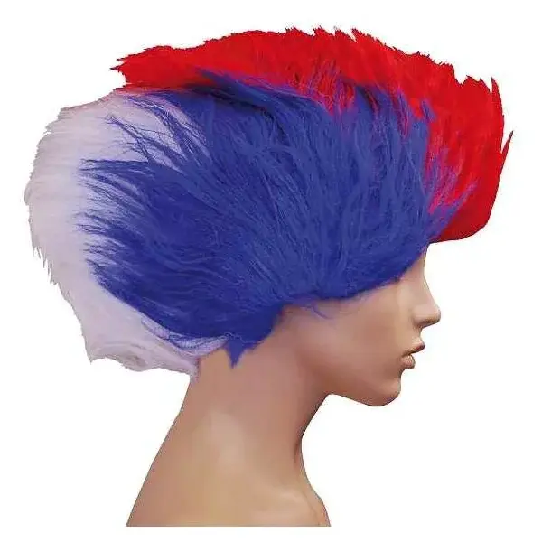 SPORT TEAM FAN PARUKA Fan paruka, modrá, velikost