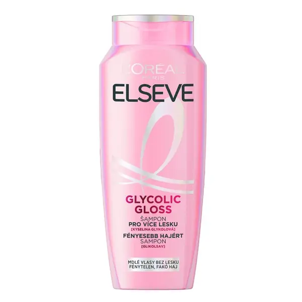 Loréal Paris Elseve Glycolic Gloss šampon s kyselinou glykolovou 250 ml