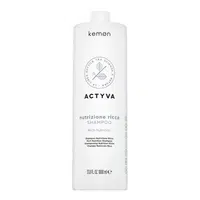 Kemon Actyva Nutrizione Rich Shampoo vyživující šampon pro velmi suché vlasy 1000 ml