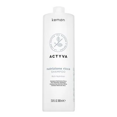 Kemon Actyva Nutrizione Rich Shampoo vyživující šampon pro velmi suché vlasy 1000 ml