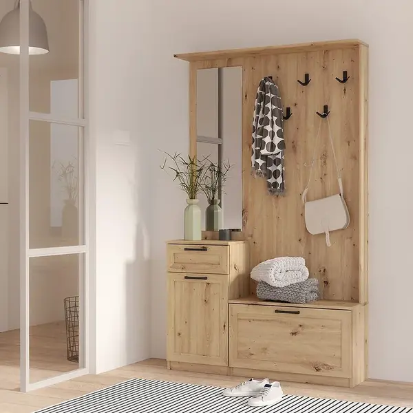 Predsieňový nábytok NIKO nikd041-d78 dub artisan