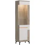 Vitrína P Aston An06 Dub/Kašmír