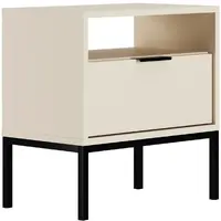 Nočný stolík Austin Kašmír/Čierna