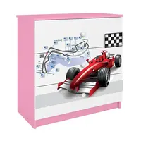 Detská komoda Babydreams ružová – Formula
