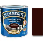 Hammerite Priamo na hrdzu lesklý tmavohnedý 0,25l