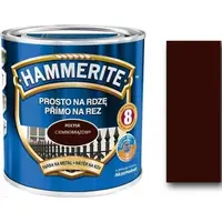 Hammerite Priamo na hrdzu lesklý tmavohnedý 0,25l